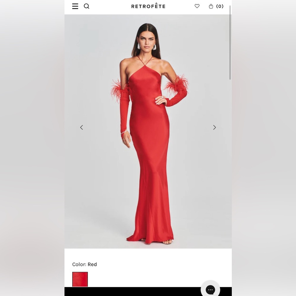 SELLING NEW/NEVER WORN JUSTINE DRESS - RED / 
COLOR: RED -fits like an xl